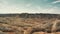 Badlands, SD - Badlands Overlook in the National Park