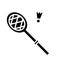 Badminton vector icon