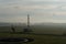 BADUNG/BALI-APRIL 14 2019: A landscape of Meteorological garden at Ngurah Rai Airport Bali in the morning when the sky full grey