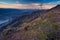 Badwater basin seen from Dante`s view, Death Valley, California,