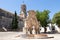 Baeza Cathedral in Jaen, Spain, from Plaza de Santa Maria Saint Mary square