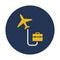 Bag, business tour Vector icon which can easily modify