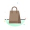 Bag, Shopping, Canada Abstract Flat Color Icon Template