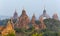 Bagan buddha tower at day