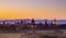 Bagan temple during golden hour