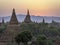 Bagan Temples sunset 2