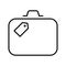 Baggage line icon