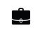 Baggage symbol brief case bag icon