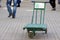 Baggage trolley on Moscow railway station