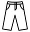 Baggy trouser Isolated Vector Icon that can be easily modified or edit