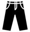 Baggy trouser Isolated Vector Icon that can be easily modified or edit