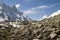 Baghirathi Parbat and Gangotri glacier