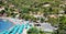 Bagnaia, Portoferraio panoramic view, umbrellas, Elba Island