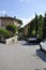 Bagno Vignoni Terme, 26th august: Street view architecture from Bagno Vignoni Terme Resort on Val D`Orcia.Italy