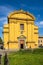 Bagnoregio, Italy - Former St. Bonaventure Church converted into the Auditorium hall Vittorio Taborra in historic center of old