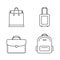 Bags Line Icons
