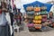 Bags at the market of Otavalo