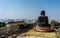 Baguashan great Buddha statue from mount Bagua and Changhua city