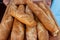 Baguette group french traditional bakery