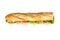 Baguette isolated
