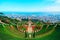 Baha`i Gardens, also the Terraces of the Baha`i Faith, the Hanging Gardens of Haifa