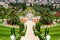 Bahai Gardens in Haifa Israel.