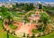 Bahai Gardens in Haifa Israel.