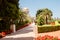 Bahai temple in Bahai garden, Carmel mountain