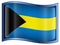 Bahamas Flag Icon