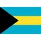 Bahamas flag vector isolated