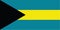 Bahamas national flag 