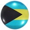 Bahamas national flag button