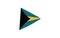 Bahamas national flag country emblem state symbol