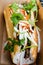 Bahn Mi Sandwich in Cardboard Container