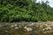 Bahorok River near Bukit Lawang in North Sumatra, Indonesia