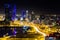 Bahrain Aerial View at Night 2