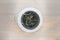 Bai Mu Dan White peony tea leaves top view