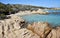 Baia in un`isola dell`Arcipelago della Maddalena