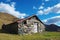 Baita - Ancient rural house in the Alps.