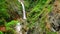 Baiyang Waterfall at Taroko Gorge National Park in Taiwan