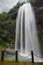 BaiYun Waterfall front view