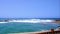 Bajamar, 09/22/2020, Tenerife, Spain. High waves on the north coast. 4K UHD