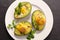 Baked avocado and egg