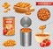 Baked Beans Isometric Set