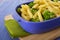 Baked broccoli and pasta
