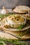 Baked Camembert with nuts