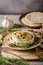 Baked Camembert with nuts