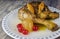 Baked capon with Cremonese mustard