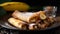 Baked Cinnamon Sugar Banana Spring Rolls, a dessert treat with bananas, cinnamon, and a crispy shell