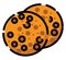 Baked cookies, icon